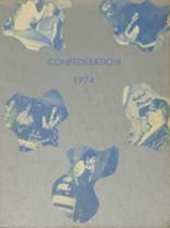 Baker Central Private School 1974 yearbook cover photo