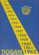 Tioga Central High School 1962 yearbook cover photo