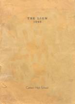 Carmen High School 1945 yearbook cover photo