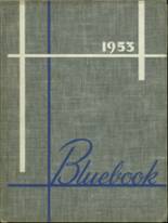 St. Mary Central Catholic High School 1953 yearbook cover photo
