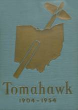 Coshocton High School 1954 yearbook cover photo