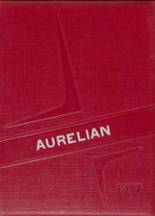 Aurelia High School 1957 yearbook cover photo