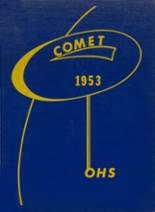Otsego High School 1953 yearbook cover photo
