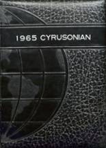 Cyrus High School 1965 yearbook cover photo