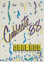 Red Oak High School 1988 yearbook cover photo