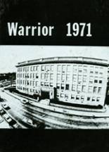 Washington High School 1971 yearbook cover photo