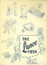 Napa High School 1954 yearbook cover photo