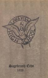 Lakeview High School 1928 yearbook cover photo