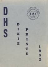 Dirigo High School 1952 yearbook cover photo