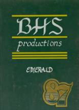 1987 Archbishop Bergan Cathol High School Yearbook from Fremont, Nebraska cover image