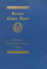 Enfield High School 1939 yearbook cover photo