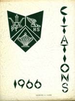 Pemberton Township High School 1966 yearbook cover photo