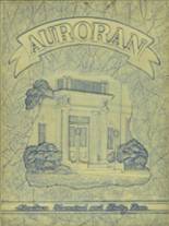 East Aurora High School 1944 yearbook cover photo