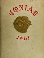 1961 Cony High School Yearbook from Augusta, Maine cover image