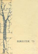Forest Hills High School 1973 yearbook cover photo