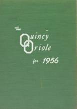 Quincy High School 1956 yearbook cover photo