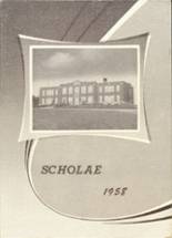 Potosi High School 1958 yearbook cover photo