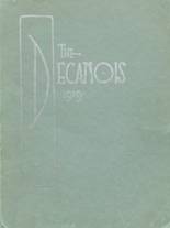 Decatur High School 1919 yearbook cover photo