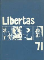 Liberty High School 1971 yearbook cover photo