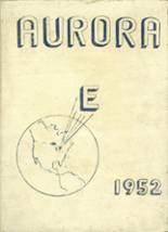 Eastern High School 1952 yearbook cover photo