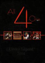 Linden High School 2004 yearbook cover photo