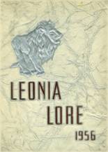 Leonia High School 1956 yearbook cover photo