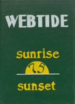 1975 Webutuck High School Yearbook from Amenia, New York cover image