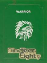 Catoosa High School 1980 yearbook cover photo