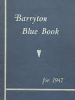 1947 Barryton High School Yearbook from Barryton, Michigan cover image