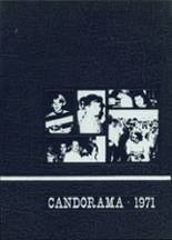 Candor Central High School 1971 yearbook cover photo