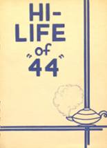 1944 Greenville High School Yearbook from Greenville, Michigan cover image