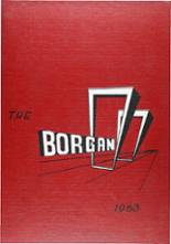 Borger High School 1963 yearbook cover photo