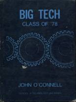 1978 John O'Connell High School of Technology Yearbook from San francisco, California cover image