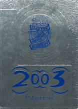 Clinton-Graceville-Beard High School 2003 yearbook cover photo