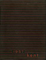 Kent High School 1957 yearbook cover photo