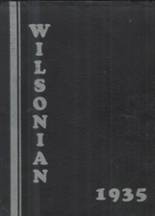 Wilson High School 1935 yearbook cover photo