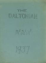 Dalton High School 1937 yearbook cover photo