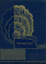 Oakland High School 1951 yearbook cover photo