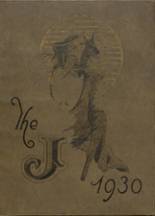 Jefferson High School 1930 yearbook cover photo