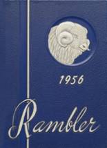 Billings Central Catholic High School 1956 yearbook cover photo