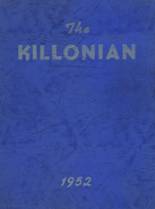 Killingly High School 1952 yearbook cover photo