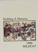 1986 Welch High School Yearbook from Welch, Oklahoma cover image