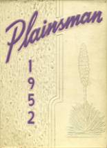 Clovis High School 1952 yearbook cover photo