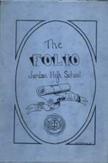 Jordan Junior High School 1926 yearbook cover photo