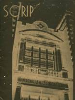 Central Park Junior High School 1936 yearbook cover photo