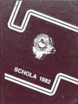 Gorham High School 1982 yearbook cover photo