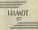 Tomah High School 1957 yearbook cover photo