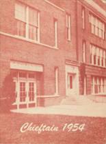 Greenwood Community High School 1954 yearbook cover photo