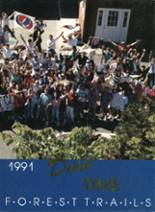 Lake Forest High School 1991 yearbook cover photo