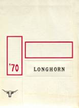 1970 Spade High School Yearbook from Spade, Texas cover image